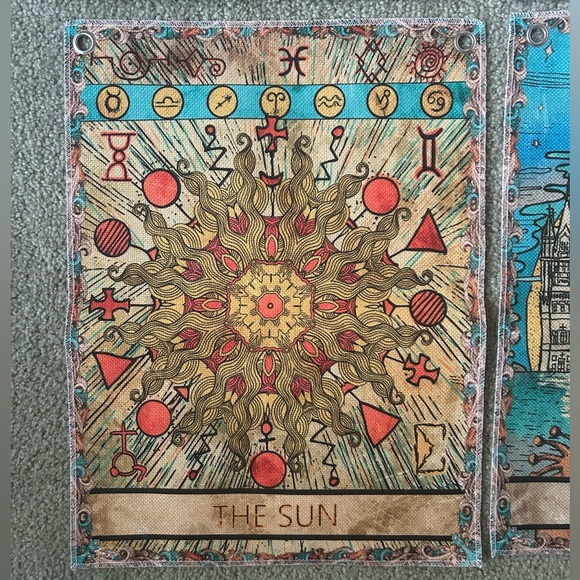 Mini Tarot Card Tapestries - Picture 4 of 5